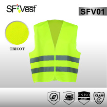 reflective safety vest strap safety vest work jackets high visibility clothing with 3M reflective tape EN ISO 20471